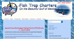 Desktop Screenshot of fishtrapcharters.biz